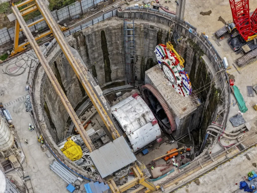Ashwini Vishnaw to launch first Tunnel Boring Machine mumbai ahmadabad bullet train project .png